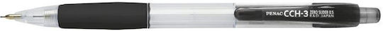 Penac CCH-3 Creion mecanic 0.7mm cu Radiera 1buc Negru