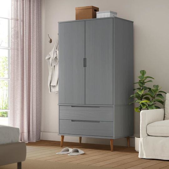 Molde Δίφυλλη Ντουλάπα 90x55x175cm Molde Δίφυλλη Ντουλάπα 90x55x175cm
