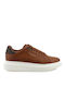 Renato Garini Herren Sneakers Tabac Braun