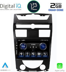 Digital IQ Car-Audiosystem für Ssangyong Rexton 2006-2015 (Bluetooth/USB/AUX/WiFi/GPS/Apple-Carplay) mit Touchscreen 10.1"