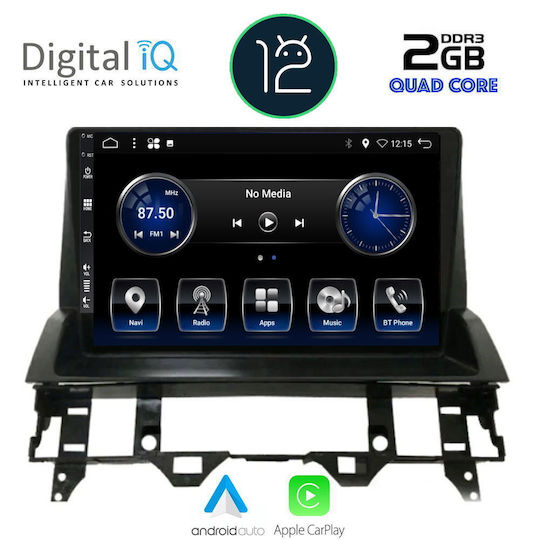 Digital IQ Ηχοσύστημα Αυτοκινήτου για Mazda 6 2002-2008 (Bluetooth/USB/AUX/WiFi/GPS/Apple-Carplay/Android-Auto/CD) με Οθόνη Αφής 10.1"