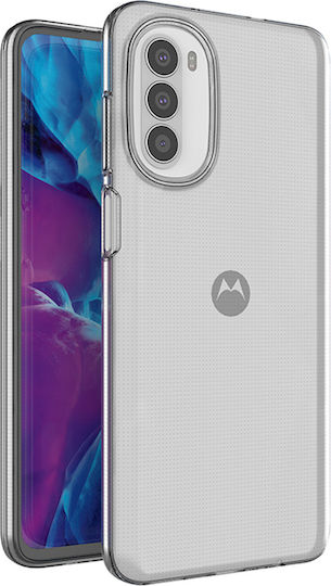 Hurtel Ultra Clear 0.5mm Задна корица Силикон 0.5мм Прозрачен (Moto G52)