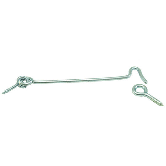 Türhaken 150mm Silber