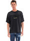 T-shirt Μαύρο