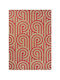 Florence Broadhurst 039200 Lucrat manual Covor Rectangular Din lână Claret