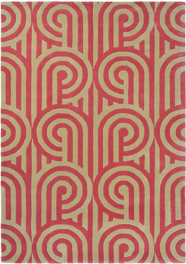Florence Broadhurst 039200 Handgefertigt Wolle Claret
