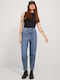 Jack & Jones High Waist Women's Jean Trousers in Mom Fit