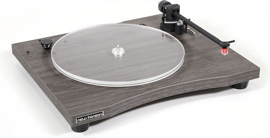 New Horizon 129 NH129 Πικάπ με Belt Drive Dark Wood