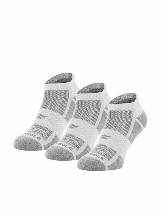 Sofsole Women's Solid Color Socks Gray 3Pack
