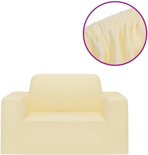 vidaXL Elastic Cover for Armchair Blue 1pcs 332944