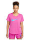 Nike Damen Sportlich T-shirt Fuchsie