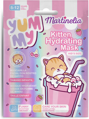 Martinelia Yummy Kitten Face Hydrating Mask Kids Makeup