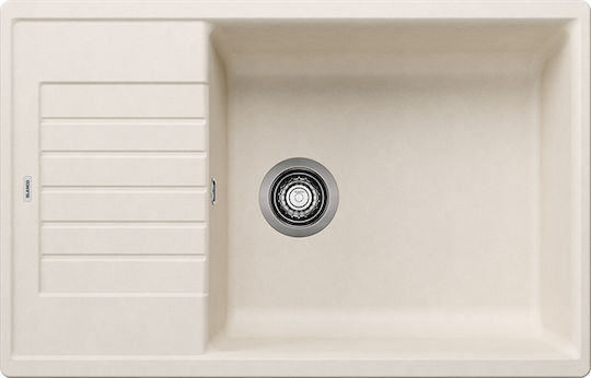 Blanco ZIA XL 6 S Compact 527214 Drop-In Chiuvetă din Granit Sintetic L78xW50cm Soft White