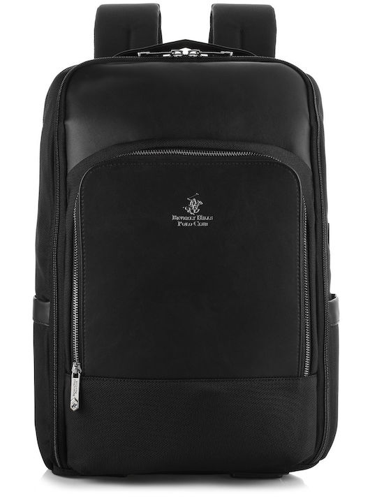 Beverly Hills Polo Club Backpack 22lt Μαύρο Beverly Hills Polo Club Backpack 22lt Μαύρο