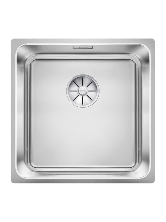 Blanco Solis 340-U 526115 Drop-In Sink Inox Brushed W38xD44cm Silver