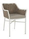 Кресло За Градински Столове Алуминиев Chair Бяла 56x58x76см