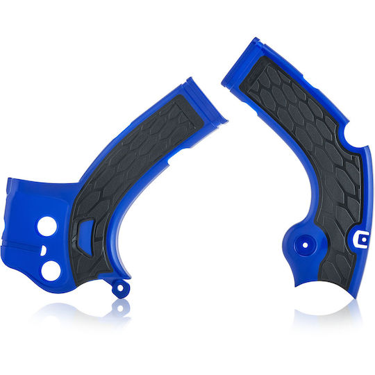 Acerbis X-Grip Motorcycle Frame Protectors Yamaha YZF - R 7 Blue