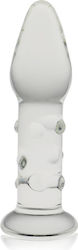 Lovetoy Glass Romance Dop Anal Transparentă 13.9cm