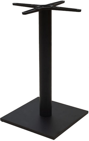 Pakketo PWH-0017 Stand De Masă Metalic Negru 40x40x72cm