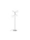 Ideal Lux Equinox Φωτιστικό Δαπέδου Υ166xΜ32εκ. με Ντουί για Λαμπτήρα G4 Ασημί