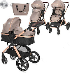 Lorelli Viola Adjustable 2 in 1 Baby Stroller Suitable for Newborn Pearl Beige