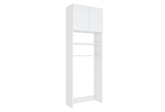 Drop Ντουλάπι Μπάνιου Πλυντηρίου 63x30.5x180cm Λευκό