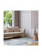 Ted Baker Landscape Toile Lucrat manual Covor Rectangular Bumbac albastru deschis