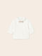 Mayoral Kids One Color Shirt White