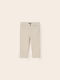 Mayoral Boys Linen Chino Trouser Beige