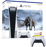 Sony PlayStation God Of War Ragnarok Voucher Official Bundle Nd DualSense Controller
