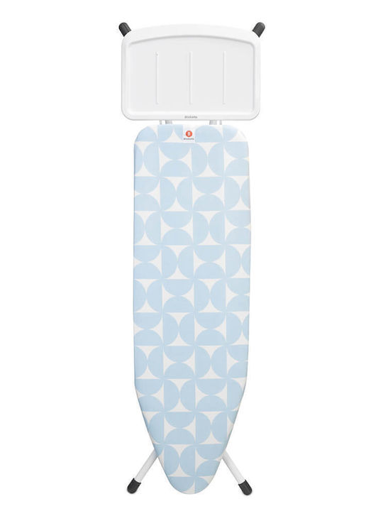 Brabantia Ironing Board for Steam Iron Foldable 124x38x98cm