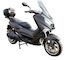 Tiger Scooter Electric Putere 7000W cu Viteză Maximă 108km/h Autonomie 250km Negru Culoare