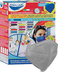 Brand Italia Airplume Schutzmaske FFP2 Gray 10S...