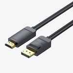 Vention Cable DisplayPort male - HDMI male 3m Μαύρο (HAGBI)
