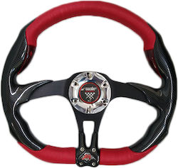 Simoni Racing Aluminium X4 Leather Three Spoke ...