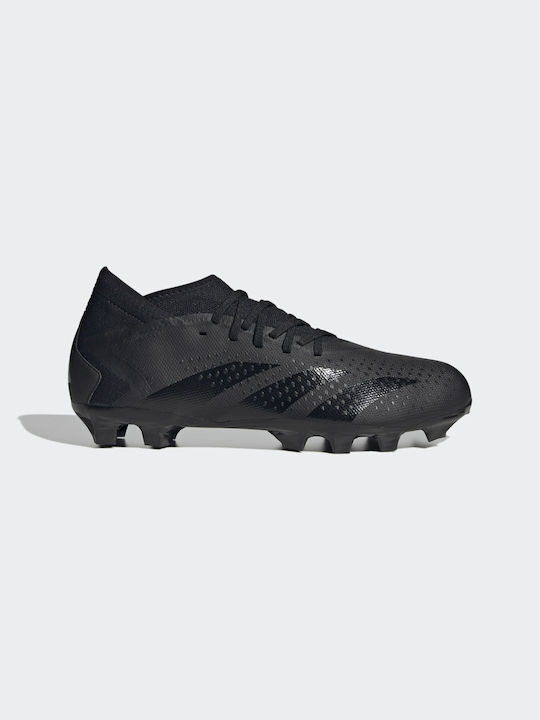 Adidas Predator Precision.3 MG Χαμηλά Ποδοσφαιρικά Παπούτσια με Τάπες Core Black / Cloud White