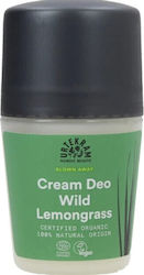 Urtekram Cream Wild Lemongrass Αποσμητικό σε Roll-On 50ml