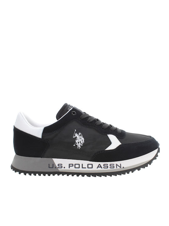U.S. Polo Assn. Ανδρικά Sneakers Μαύρα