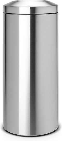 Brabantia Κάδος Flame Guard Απορριμμάτων από Ανοξείδωτο Ατσάλι Matt Steel 30lt