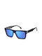 Carrera Sonnenbrillen mit Marineblau Rahmen und Blau Spiegel Linse 305/S Y00/XT