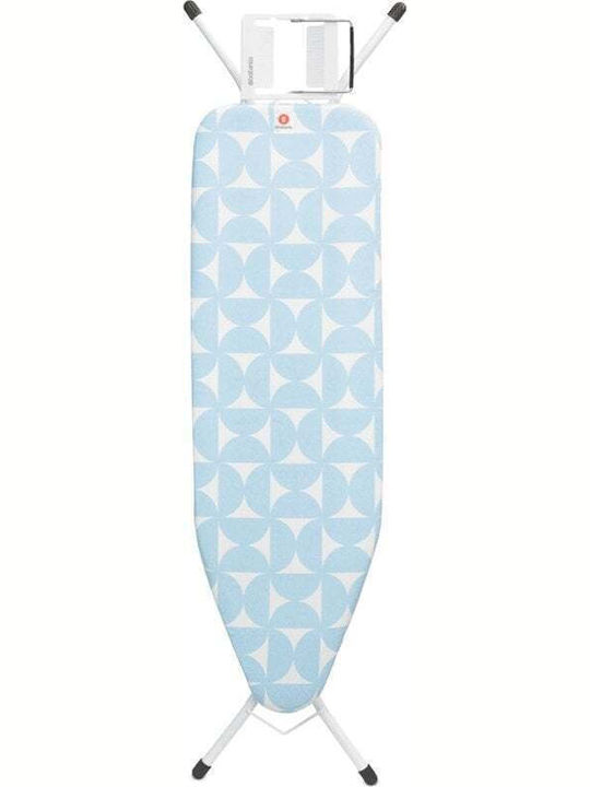Brabantia Ironing Board for Steam Iron Foldable 124x38x96cm