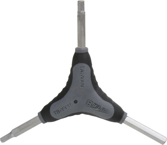 Super B Cheie Allen în Formă T-Piece cu Vârf de Dimensiunea Prizelor 6mm 880986