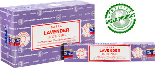 Satya Αρωματικά Sticks με Άρωμα Lavender 989 15gr