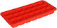 Keskor Ice Tray Cube Silicone 21 Slots Red 65045-1