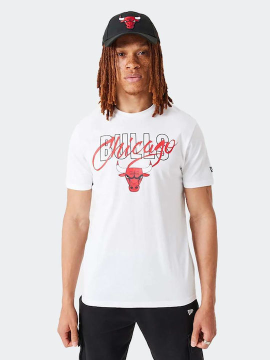 New Era Chicago Bulls Nba Script Sportliches T-...