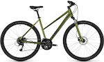 Cube Nature 28" 2023 Shinymoss 'n' Black Πράσινο Ποδήλατο Trekking με 8 Ταχύτητες και Υδραυλικά Δισκόφρενα