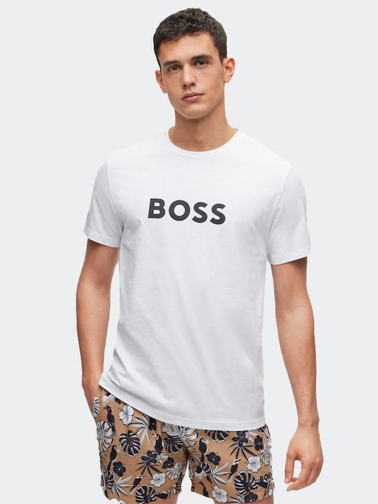 Boss T-shirt Λευκό