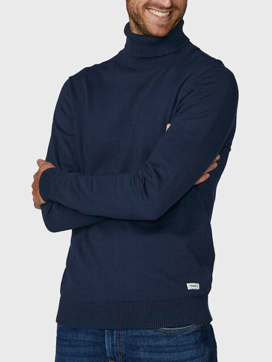 Long Sleeve Sweater Navy Blue