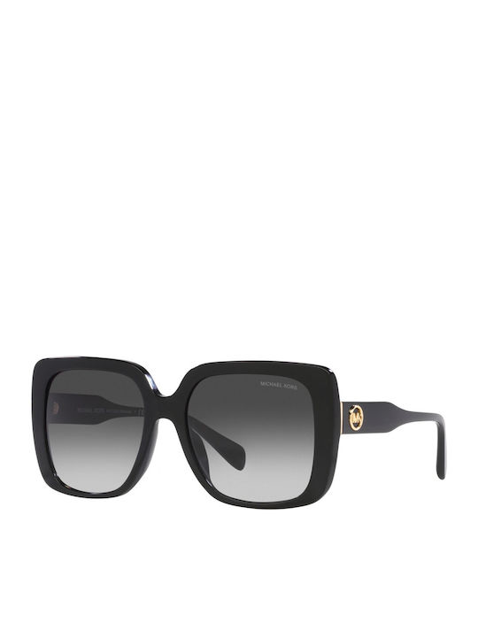 Michael Kors Mallorca Women's Sunglasses with Black Plastic Frame and Black Gradient Lens MK2183U 30058G