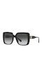 Michael Kors Mallorca Women's Sunglasses with Black Plastic Frame and Black Gradient Lens MK2183U 30058G